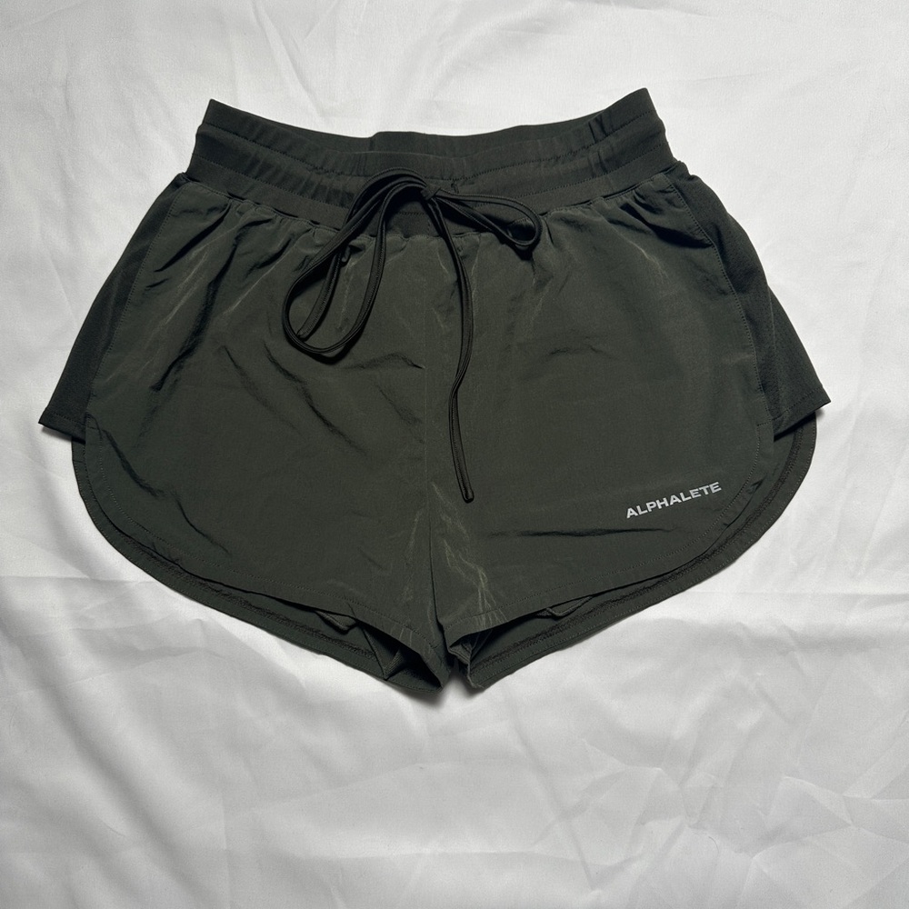 Alphalete Women's Green Shorts
